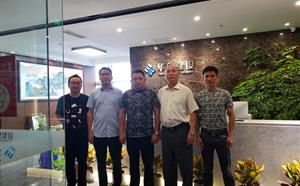 深圳市建筑項目管理協(xié)會會長及成都呈靖勞務總經理前往公司溝通交流
