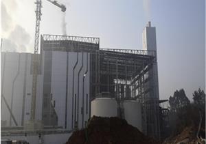 成都鄧雙環(huán)保發(fā)電廠項(xiàng)目煙囪工程